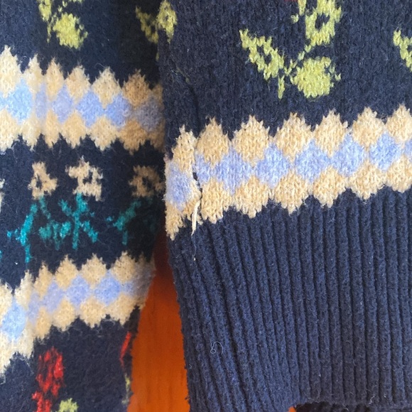 UO floral knit cardigan - Picture 5 of 6